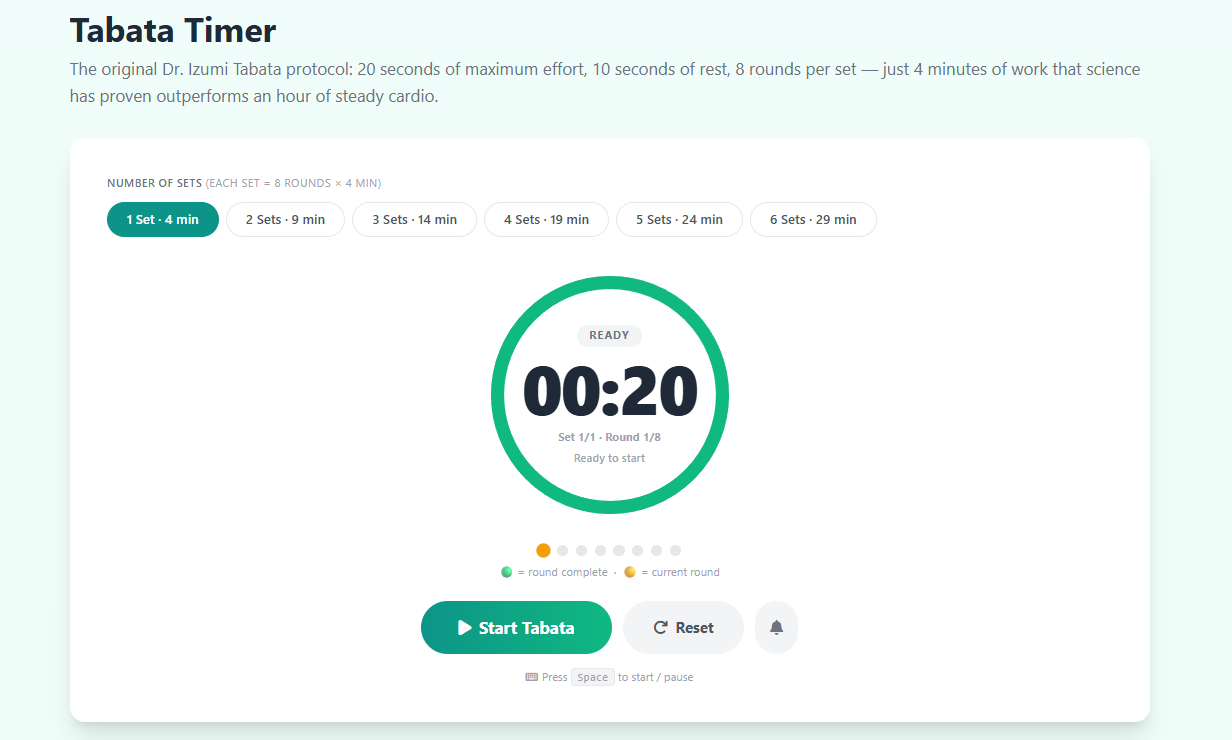 Tabata Timer